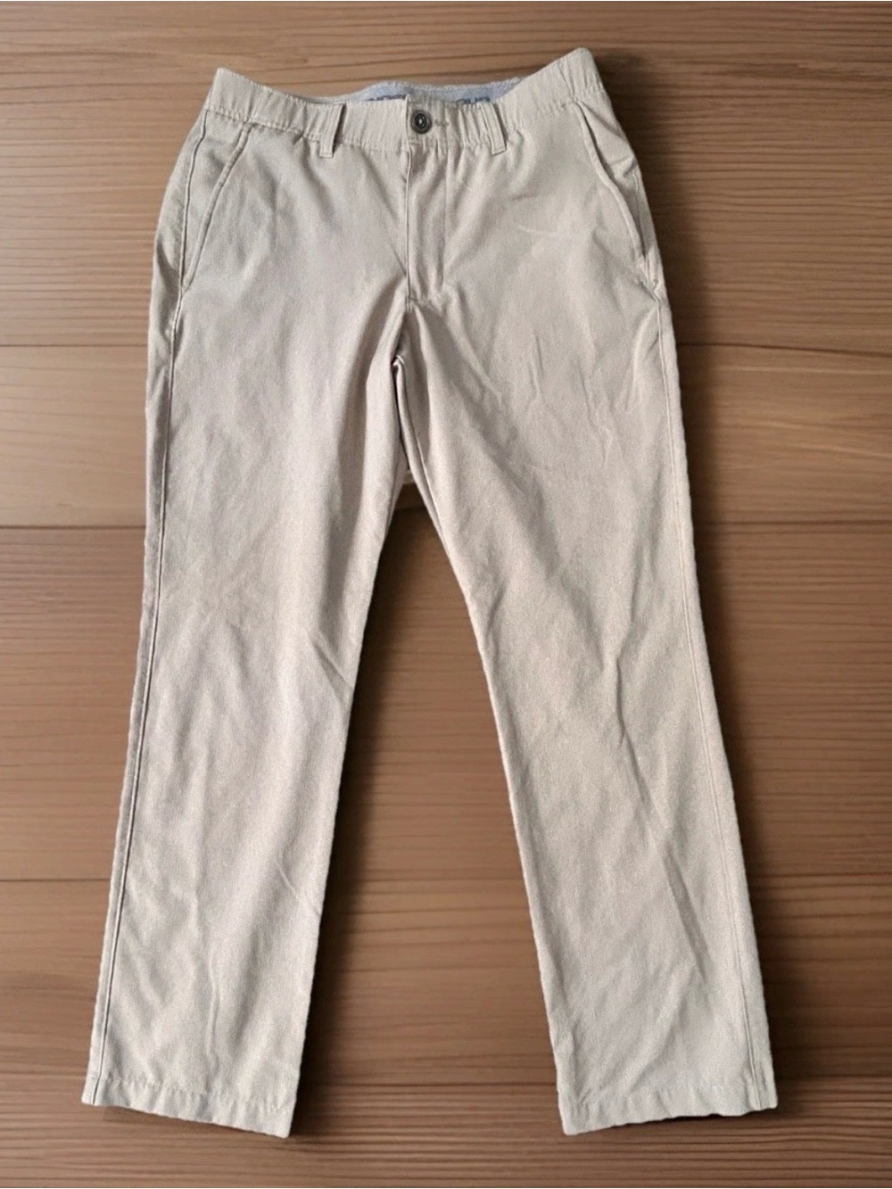 Under Armour Men's Beige Slim Golf Pants